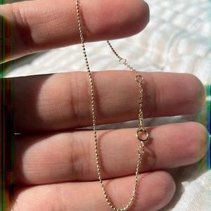 14k gold dainty bracelet